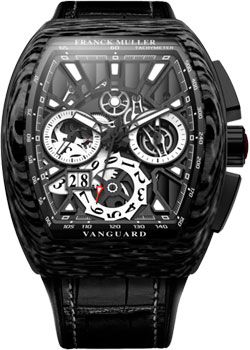 Часы Franck Muller Vanguard Grande Date V_45_CC_GD_SQT_CARBON_NR(NR)